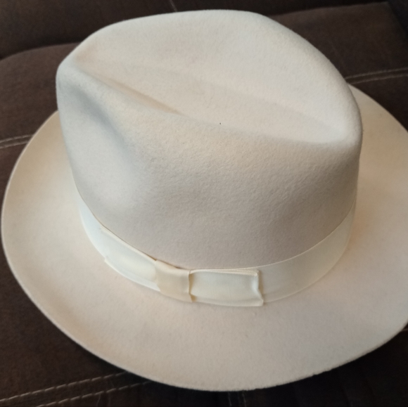 SCALA Men's Cream Tan Authentic Dress Hats Size Large - Picture 5 of 9